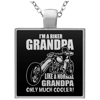 Biker Grandpa Like A Normal Grandpa Only Muc