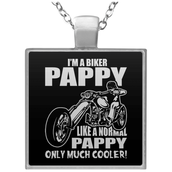 Biker Pappy Like A Normal Pappy Only Much Co